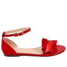 Alpha Red damesandaler rød