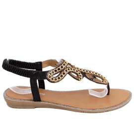 Rush Black flip-flops sort