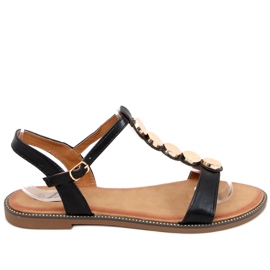 Velma Black damesandaler sort