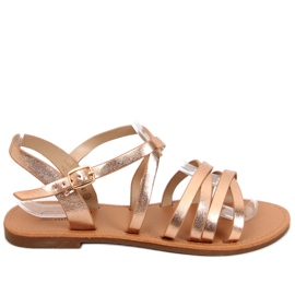 Floss Champagne damesandaler lyserød