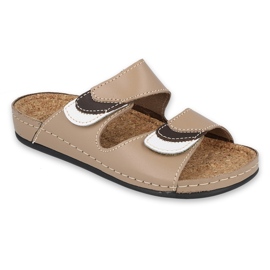 Inblu tøfler damesko 158D174 beige