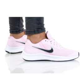NIke Star Runner 3 (GS) W DA2776-601 sko lyserød