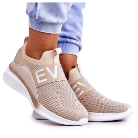 Vinceza Damesportssko Slip-on Beige Lorane