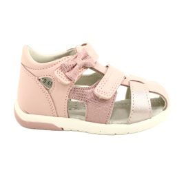American Club-sløjfesandaler til piger XD63/22 pink lyserød