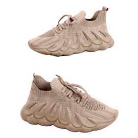 Ineng Khaki sokker sokker beige