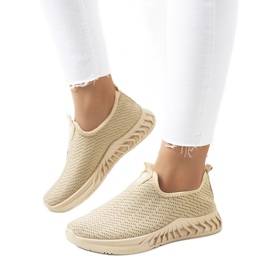 Beige sportssneakers Alida