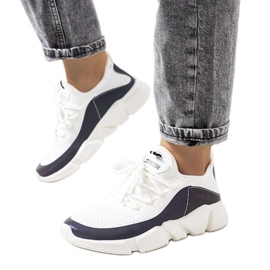 Hvide sneakers Big Star FF274A052