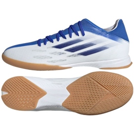 Adidas x Speedflow.3 I GW7491 Hvidblå fodboldsko