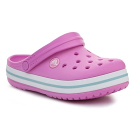 Crocs Crocband Kids Clog 207006-6SW lyserød roser og lilla