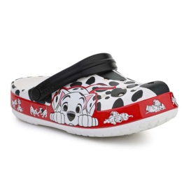 Crocs Fl 101 Dalmatiner Børnetræsko 207483-100 hvid
