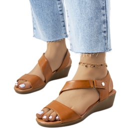 Brune kilesandaler fra Souttar