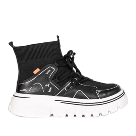 Sorte Toler ankel sneakers