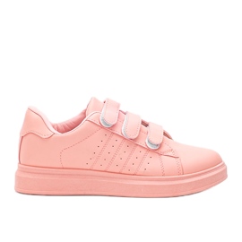 Pink sneakers på Daigle platformen lyserød