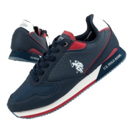 US Polo ASSN trænere. M NOBIL003A-DBL-RED05 hvid rød marine blå