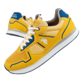 US Polo ASSN sko. M NOBIL004-YEL001 blå gul