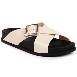 Meliski Zaxy W JJ285057 creme hjemmesko ecru