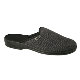 Befado herresko pu 089M416 sort grå