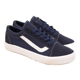 Atletico marineblå low-top sneakers marine blå