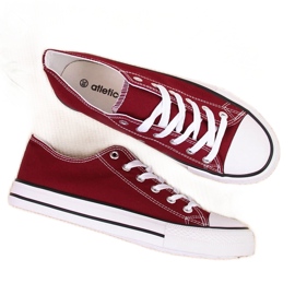 Atletico rødbrune lave sneakers