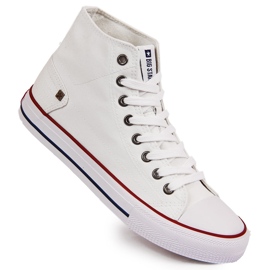 Hvide high-top sneakers Big Star DD274332