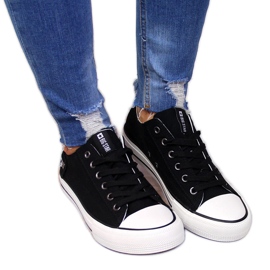 Black Big Star DD274338 low-top sneakers sort