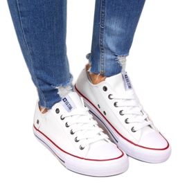 Lave hvide sneakers Big Star DD274336