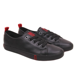 Low-top øko læder sort Big Star GG274007