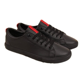 Low-top øko læder sort Big Star DD274687