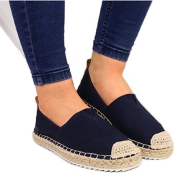 Marineblå espadriller til kvinder Big Star HH274500 marine blå