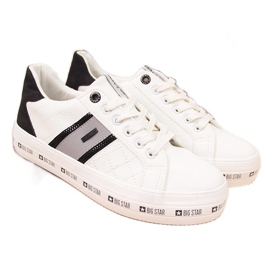 Hvide low-top sneakers til kvinder Big Star II274071