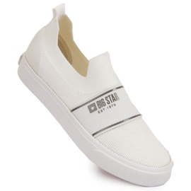 Slip på hvide sneakers Big Star JJ274092