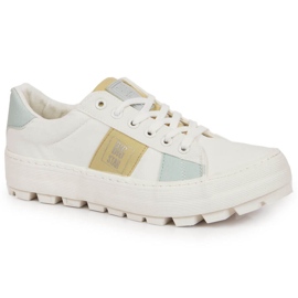 Hvide sneakers til kvinder Big Star JJ274480