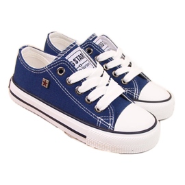 Marineblå Big Star FF374202 sneakers til børn