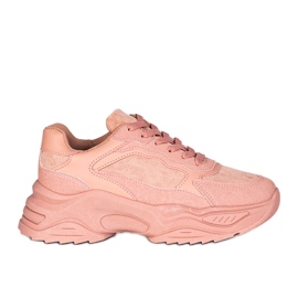 Pink sneakers Genovesia lyserød