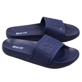 Strandtøfler til børn marineblå Big Star DD374155 marine blå