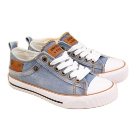 American Club blå denimblå børnesneakers