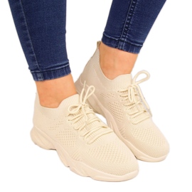 Beige Filippo sportssko til kvinder