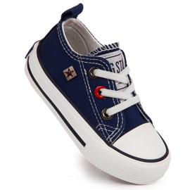 Marineblå Big Star sneakers til børn HH374195