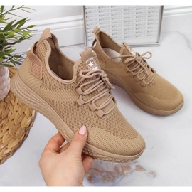 News Lys beige mesh sportssko NYHEDER