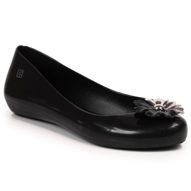 Dameballerinaer meliski med en blomst sort Zaxy JJ285048