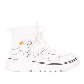 Hvide Toler ankel sneakers