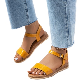 Gule Speier damesandaler