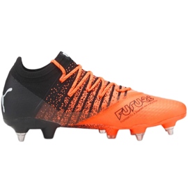 Fodboldstøvler Puma Future Z 1.3 MxSG M 106750 01 orange appelsiner og røde