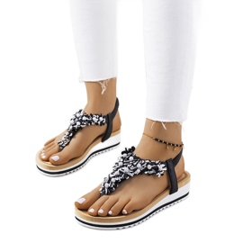 Tove sorte sandaler til kvinder