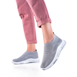 J. Star Moderigtige grå sneakers