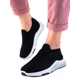 J. Star Slip-on sportssko sort