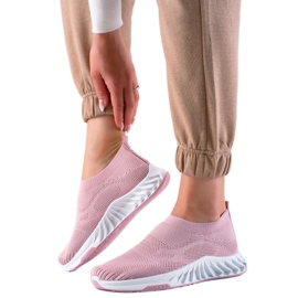 J. Star Moderigtige lyserøde sneakers