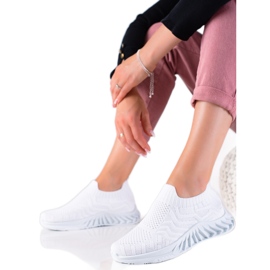 J. Star Slip-on sportssko hvid