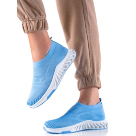 J. Star Moderigtige blå sneakers