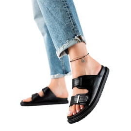 J. Star Casual velcro flip-flops sort